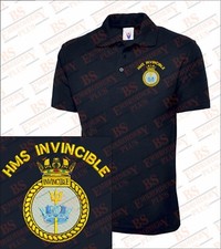 Hms invincible embroidered for sale  LISKEARD