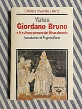 Frances yates giordano usato  Milano