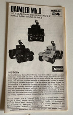 HASEGAWA MINI BOX 24 DAIMLER MK11 - APENAS INSTRUÇÕES comprar usado  Enviando para Brazil