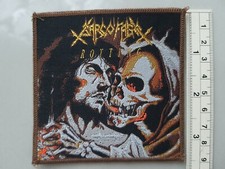 REMENDO TECIDO SARCOFAGO Blasfêmia Herança Sepultura Mistificador Nifelheim Vulcano, usado comprar usado  Enviando para Brazil