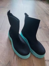 Stiefeletten schwarz blau gebraucht kaufen  Bergneustadt