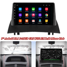 Rádio player estéreo 9"" para 2002-2009 Renault Megane 2 GPS BT WiFi FM DAB 1+16GB, usado comprar usado  Enviando para Brazil