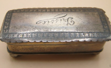 Caixa de costura esterlina Birmingham 1913 com suporte de dedal gravado FLOSSIE comprar usado  Enviando para Brazil