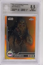 2023 Topps Star Wars Chrome Chewbacca Orange Refractor #23 BGS 8.5, używany na sprzedaż  PL