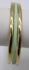 Pulseira pulseira feminina tom verde dourado fantasia joias da moda comprar usado  Enviando para Brazil