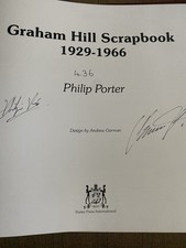 Graham hill scrapbook for sale  MELTON MOWBRAY