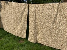 Vintage curtains cotton for sale  BRECON