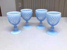 water 3 goblets hobnail for sale  North Miami Beach