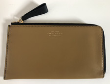 Smythson mustard zip for sale  HINDHEAD