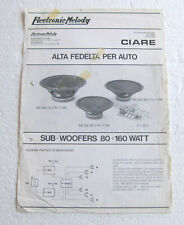 Ciare electronic melody usato  Vignanello