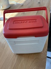 Lancheira vintage Happy Box 2,5 litros vermelha comprar usado  Enviando para Brazil