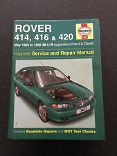 Haynes manual rover for sale  BUDLEIGH SALTERTON