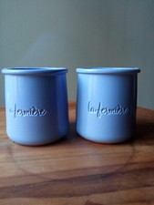 Lot pots yaourt d'occasion  Rochefort
