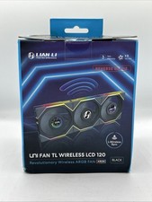 Ventilador Lian Li UNI TL LCD Inalámbrico 120 Paquete Triple Hoja Inversa 12RTLLCD1W3B segunda mano  Embacar hacia Mexico