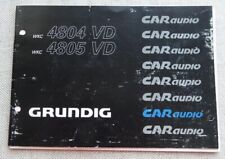 Bedienungsanleitung grundig wk gebraucht kaufen  Neubrandenburg