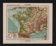 Landkarte map 1929 gebraucht kaufen  Leipzig