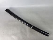 Y8555 SAYA Wakizashi bainha laca preta Japão braços antigos samurai katana comprar usado  Enviando para Brazil