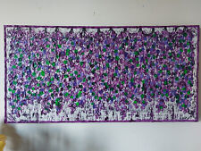 Quadro fiori astratti usato  Bari
