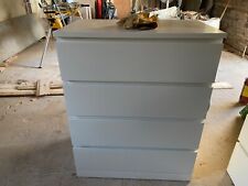 Ikea malm white for sale  HEREFORD