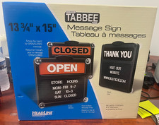 Headline sign double for sale  Lancaster