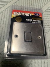 Chrome light switch for sale  CUMNOCK