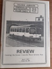 Crosville review booklet for sale  DEESIDE