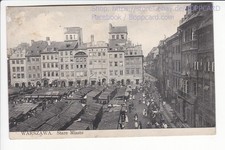 POLSKA , WARSZAWA , STARE MIASTO , WARSZAWA , 1910 na sprzedaż  Wysyłka do Poland