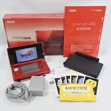 Console Nintendo 3DS CTR-001 FLARE VERMELHO na caixa CJM128474387 nds comprar usado  Enviando para Brazil
