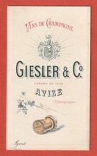 Advertising leaflet giesler d'occasion  Expédié en Belgium