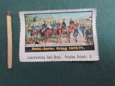 Reklamemarke krieg 1870 gebraucht kaufen  Leipzig