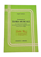 Prontuario teoria musicale usato  Teramo