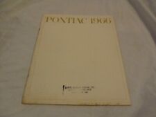 1966 pontiac brochure for sale  Buford