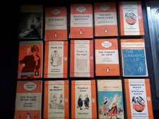Orange penguin books for sale  TRURO
