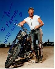 Foto assinada por Mickey Rourke 8x10 HARLEY DAVIDSON & THE MARLBORO MAN para Patrick comprar usado  Enviando para Brazil