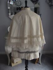 Antique edwardian silk for sale  BRIGHOUSE