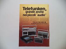 Advertising pubblicità 1977 usato  Salerno
