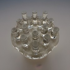 Stövchen glas blockglas gebraucht kaufen  Bremen
