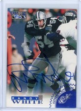 1996 Pro Line Classic RANDY WHITE Auto - Dallas Cowboys comprar usado  Enviando para Brazil