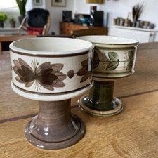 Jersey pottery pair for sale  HALIFAX