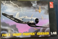 Hobby Craft F4U-2 Night Fighter Corsair 1520 1/48 NIB Model Kit ‘Sullys Hobbies’ comprar usado Hobby Craft F4U-2 Night Fighter Corsair 1520 1/48 NIB Model Kit ‘Sullys Hobbies’ comprar usado  Enviando para Brazil