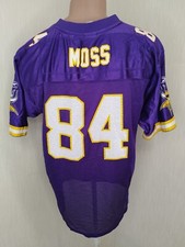 Camiseta de futebol americano Minnesota Vikings NFL Reebok Moss tamanho masculino GG comprar usado  Enviando para Brazil