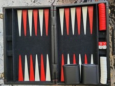 Backgammon koffer neuwertig gebraucht kaufen  Albstadt