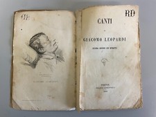 Antico libro canti usato  Roma