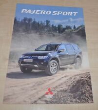 Folheto de vendas Mitsubishi Pajero Sport Prospekt RU comprar usado  Enviando para Brazil