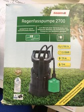 Regenfasspumpe toom rep gebraucht kaufen  Albstadt