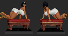 Figuras de Opala da lenda da realeza egípcia fantasia arte fã prova artista comissão, usado comprar usado  Enviando para Brazil
