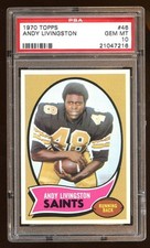 Psa andy livingston for sale  USA