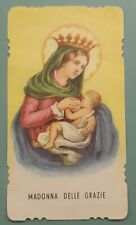 Antico santino madonna usato  Cattolica