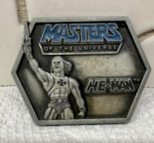 Usado, Jeans de colección 1984 He-Man Masters of the Universe MOTU hebilla de cinturón Mattel Lee azul segunda mano  Embacar hacia Argentina