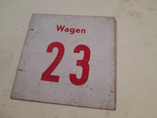 Railway wagon plate for sale  SOUTH PETHERTON